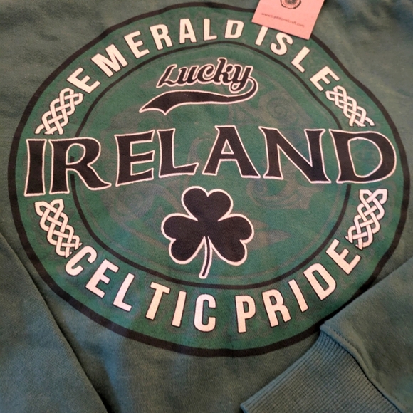 Traditional Craftware Irish Sweater L NWT - Picture 5 of 14